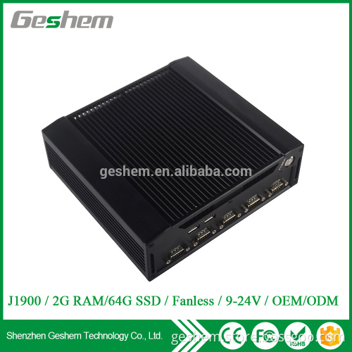 Hotsale industrial computer type 2 ethernet mini pc with 3G modem